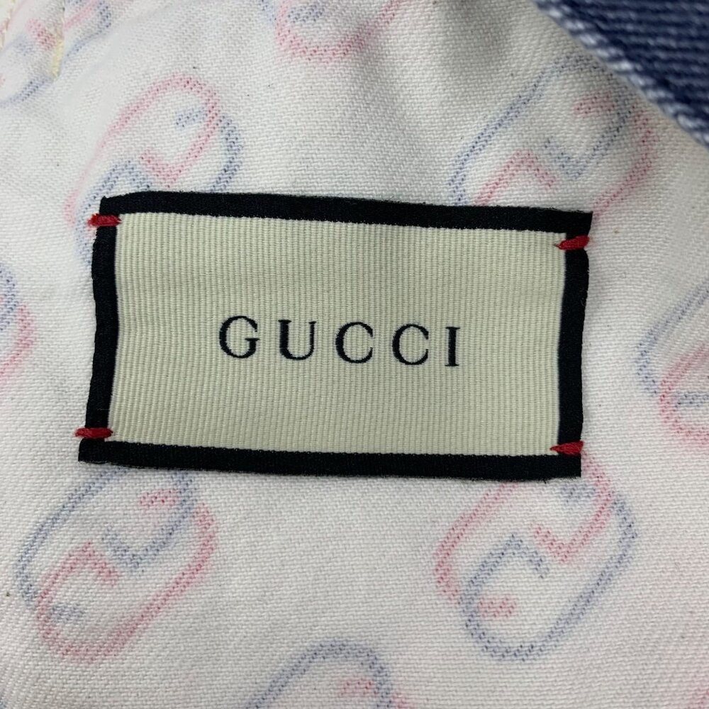 Gucci Color-Block Stripe Logo Print Full-Print Co… - image 5